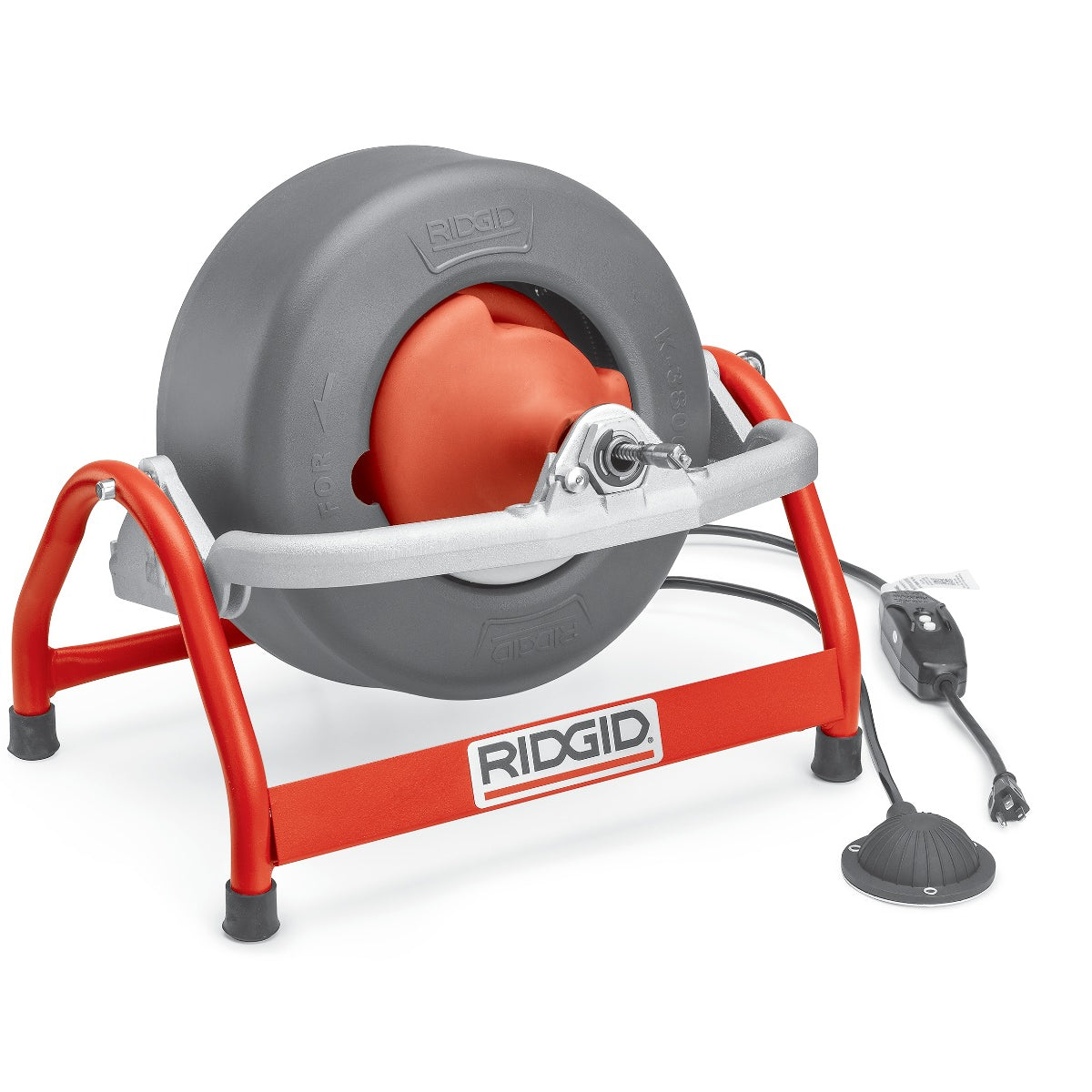 RIDGID 53107 K-3800 Drum Machine with Gloves – PlumbersCrib.com