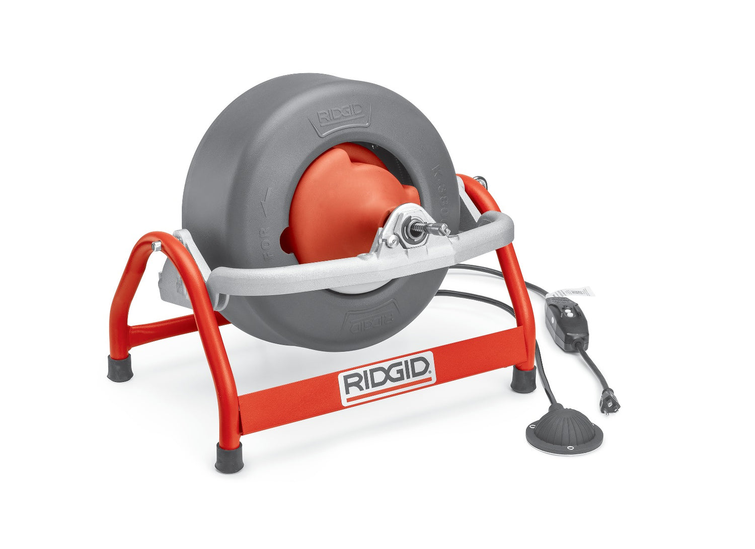 RIDGID 53122 K-3800 Drum Machine with C-45 Cable RIDGID