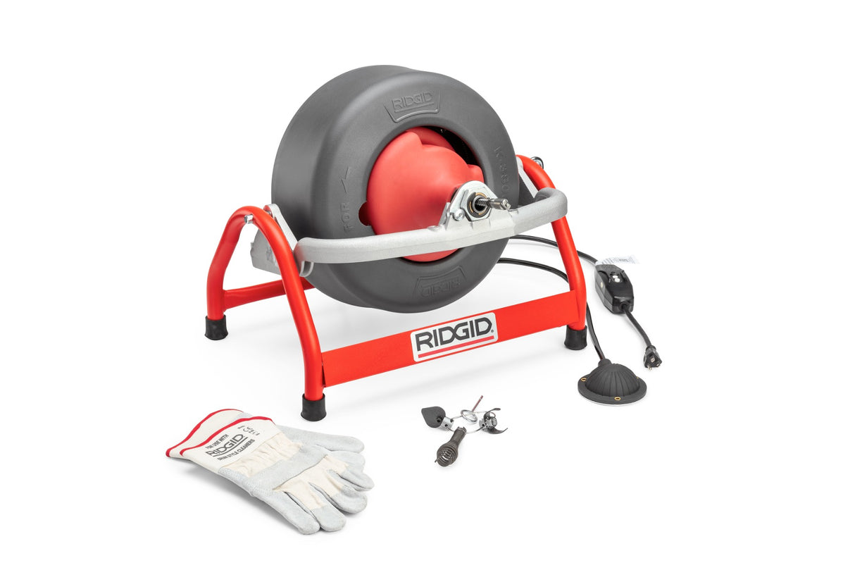 RIDGID 53112 K-3800 Drum Machine with C-31 Cable