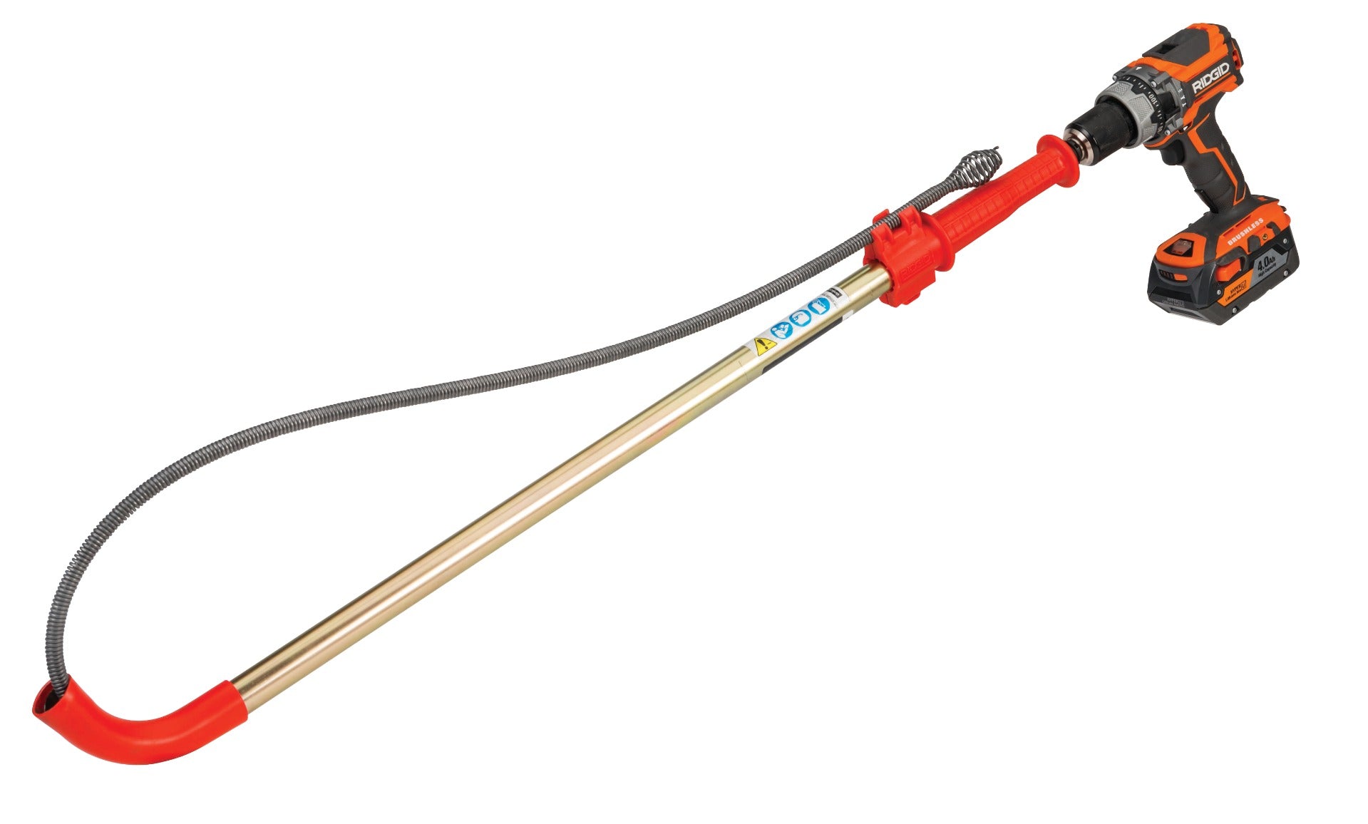 ＲＩＤＧＩＤ　クロゼットオーガー　Ｋ‐６Ｐ ( 56658 ) Ridgid 56658 K-6P 6\u0027 Toilet Auger w&frasl;Bulb Head -