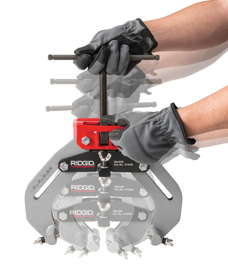 RIDGID 57258 2"-6" Quick-Acting Pipe Welding Clamp