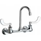 Chicago Faucets 631-ABCP Universal Wall Mounted Sink Faucet Polished Chrome - Chicago Faucets