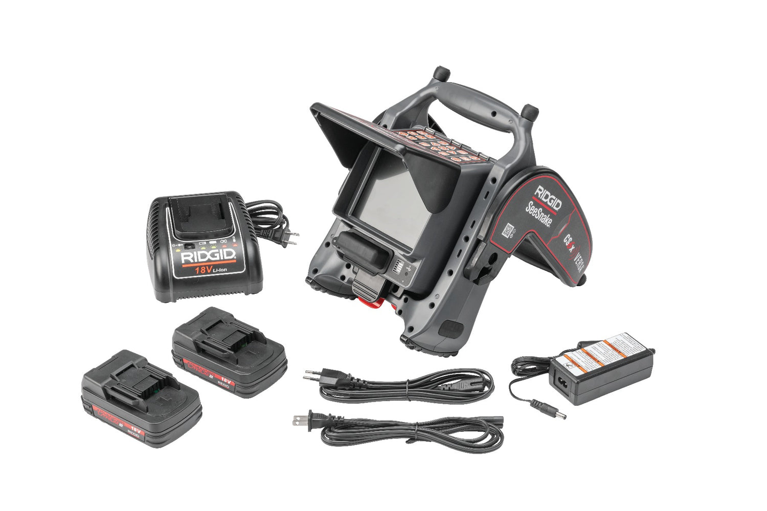 RIDGID 64968 CS6x VERSA System with 2 Batteries and Charger RIDGID