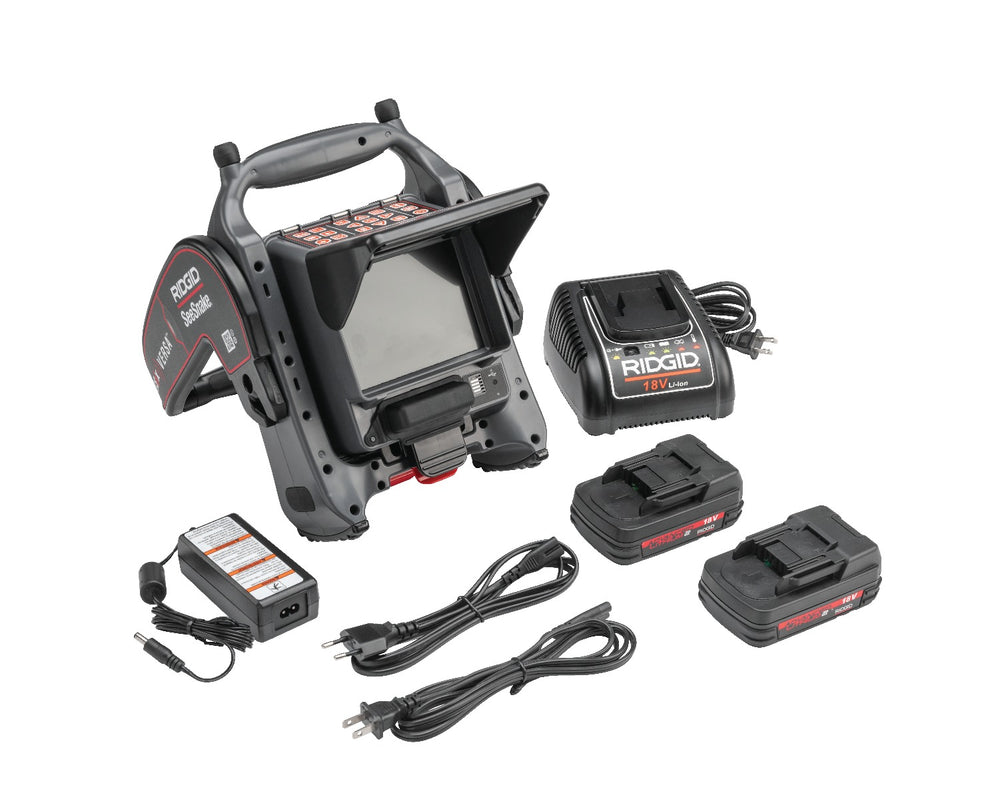 RIDGID 64968 CS6x VERSA System with 2 Batteries and Charger RIDGID
