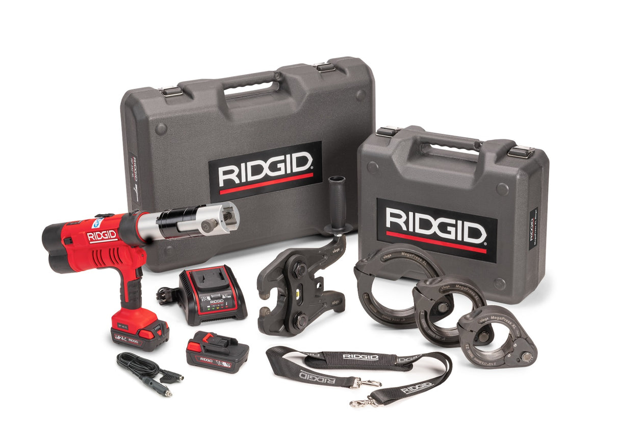 RIDGID 65478 RP 342-XL Press Tool with Actuator and Rings
