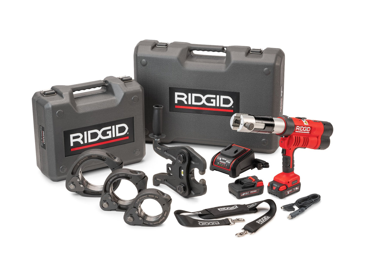 RIDGID 65478 RP 342-XL Press Tool with Actuator and Rings