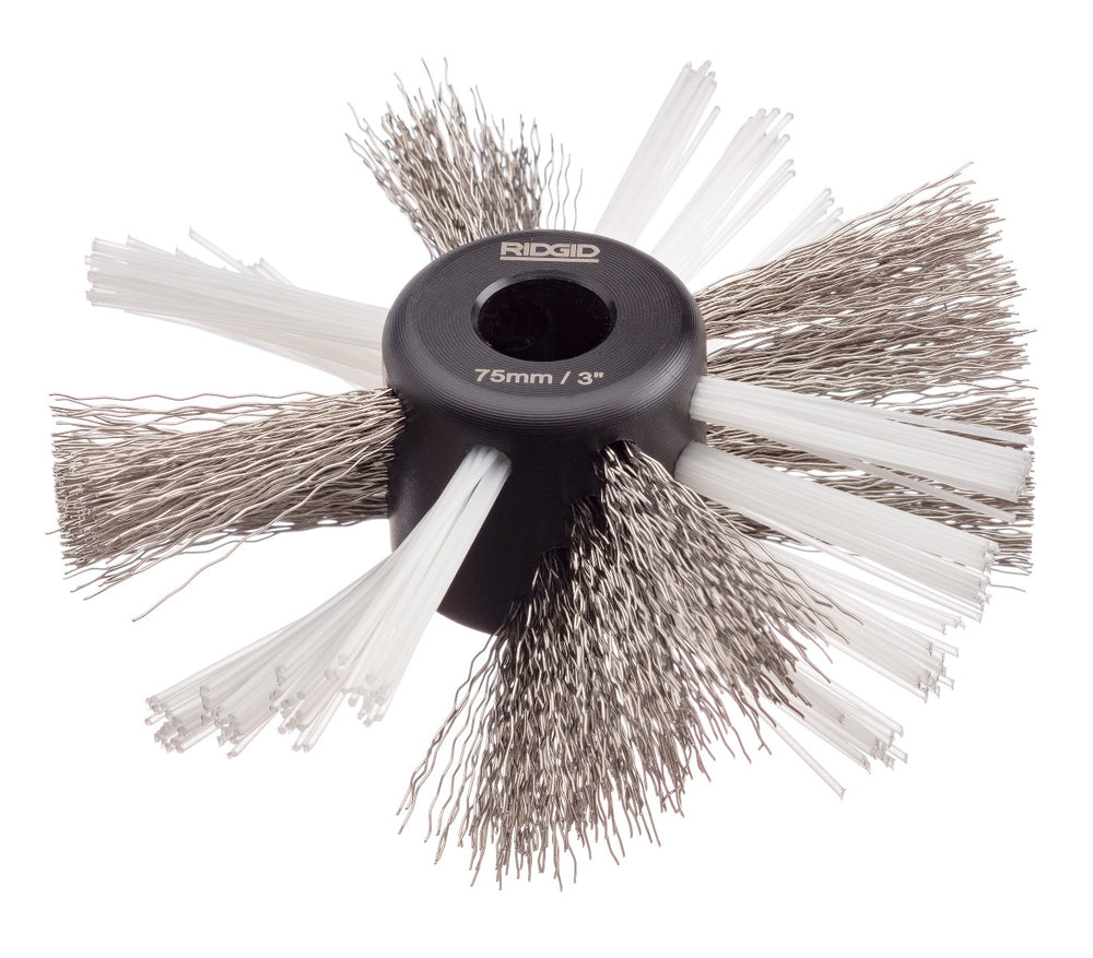 RIDGID 68988 3" Nylon/Steel Brush, K9-306 RIDGID