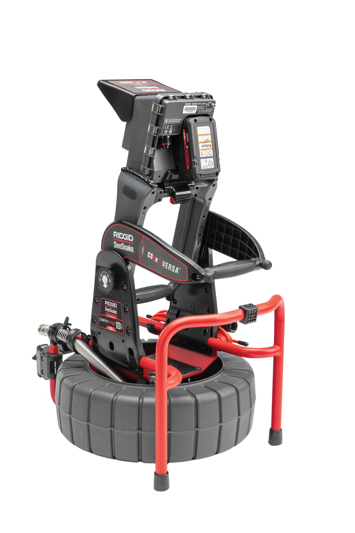 RIDGID 69998 SeeSnake Compact M40 DSL System with CS6x Versa Monitor, Battery, and Charger RIDGID