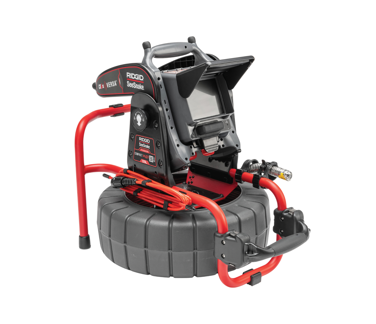 RIDGID 69998 SeeSnake Compact M40 DSL System with CS6x Versa Monitor, Battery, and Charger RIDGID