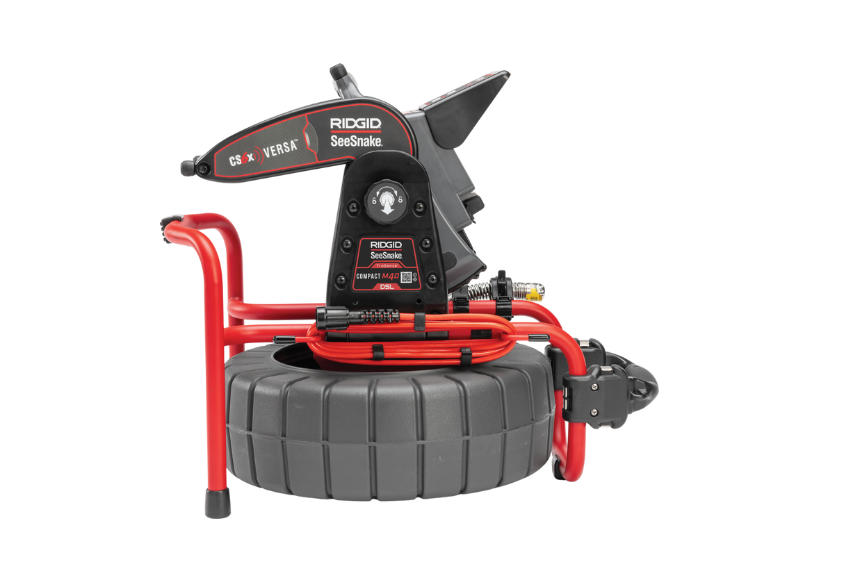 RIDGID 69998 SeeSnake Compact M40 DSL System with CS6x Versa Monitor, Battery, and Charger RIDGID