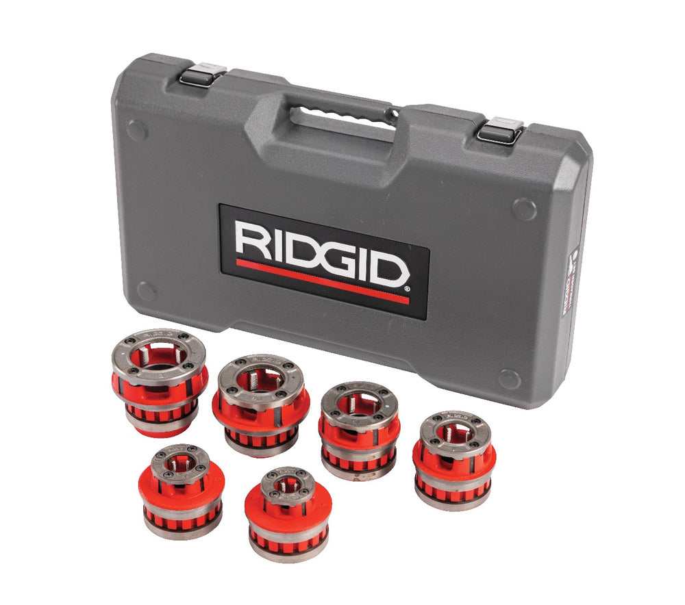 RIDGID 71983 12-R 1/2"-2" NPT High-Speed Die Head Kit RIDGID