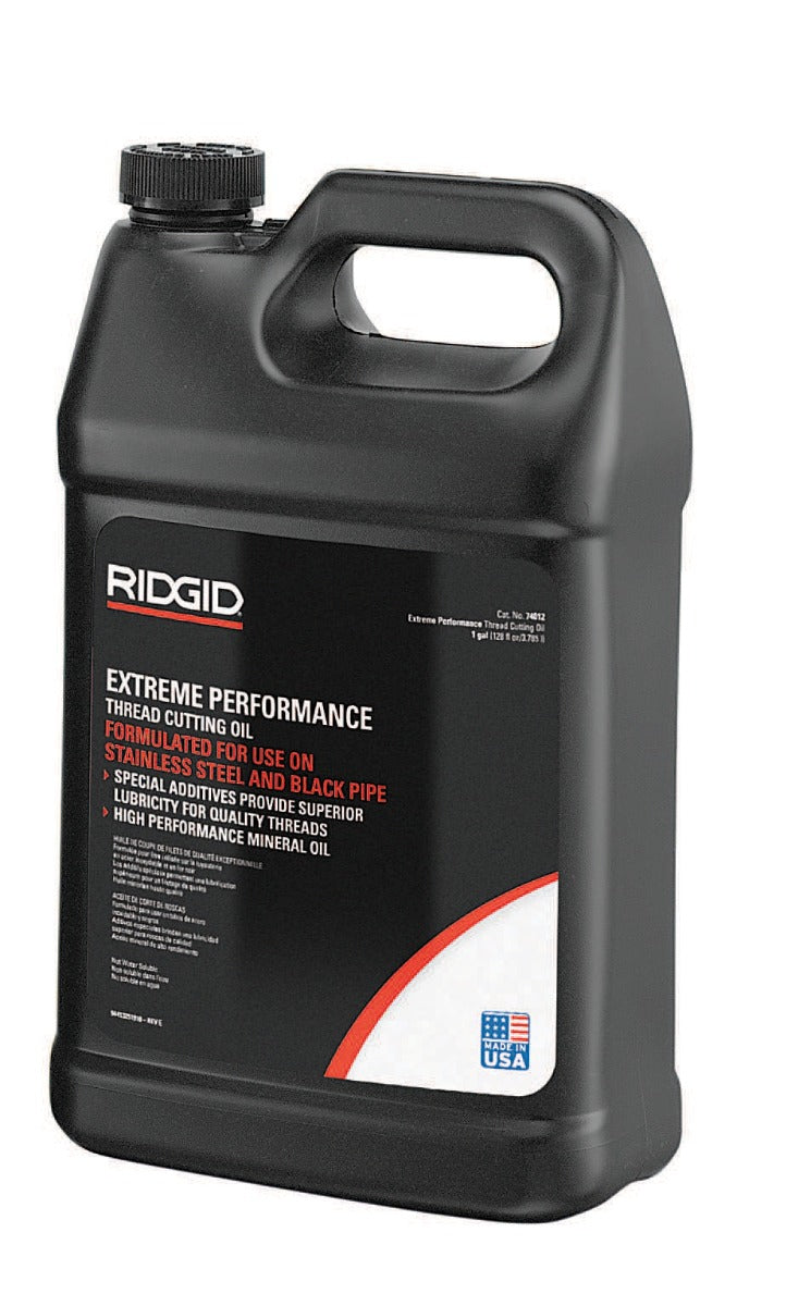 RIDGID 74012 1 Gallon Extreme Performance Thread Cutting Oil RIDGID