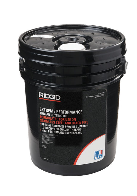 RIDGID 74047 5 Gallon Extreme Performance Thread Cutting Oil