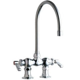 Chicago Faucets 772-GN8AE3ABCPChicago Faucets 2-Handle Kitchen Faucet in Chrome Chicago Faucets