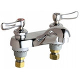 Chicago Faucets 802-VE2805ABCP Universal Deck Mounted Centerset Faucet Polished Chrome - Chicago Faucets