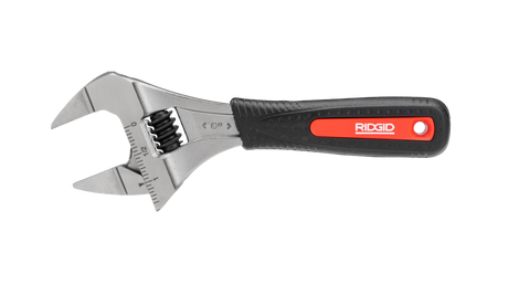 RIDGID 81718 6" Super Wide Capacity Slim Jaw Adjustable Wrench