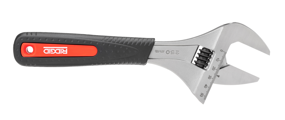 RIDGID 81738 10" Super Wide Capacity Adjustable Wrench