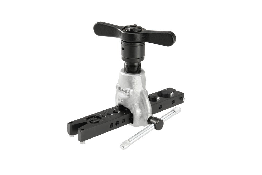 RIDGID 83037 458R 45 Degree SAE Precision Ratcheting Flare Tool (1/8"-3/4")