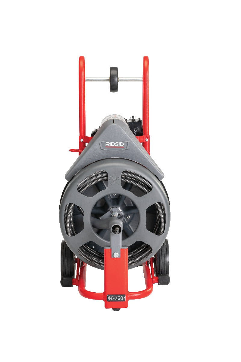 RIDGID 83557 K-750R Drain Cleaner with 5/8"x100 IW Drain Cable RIDGID