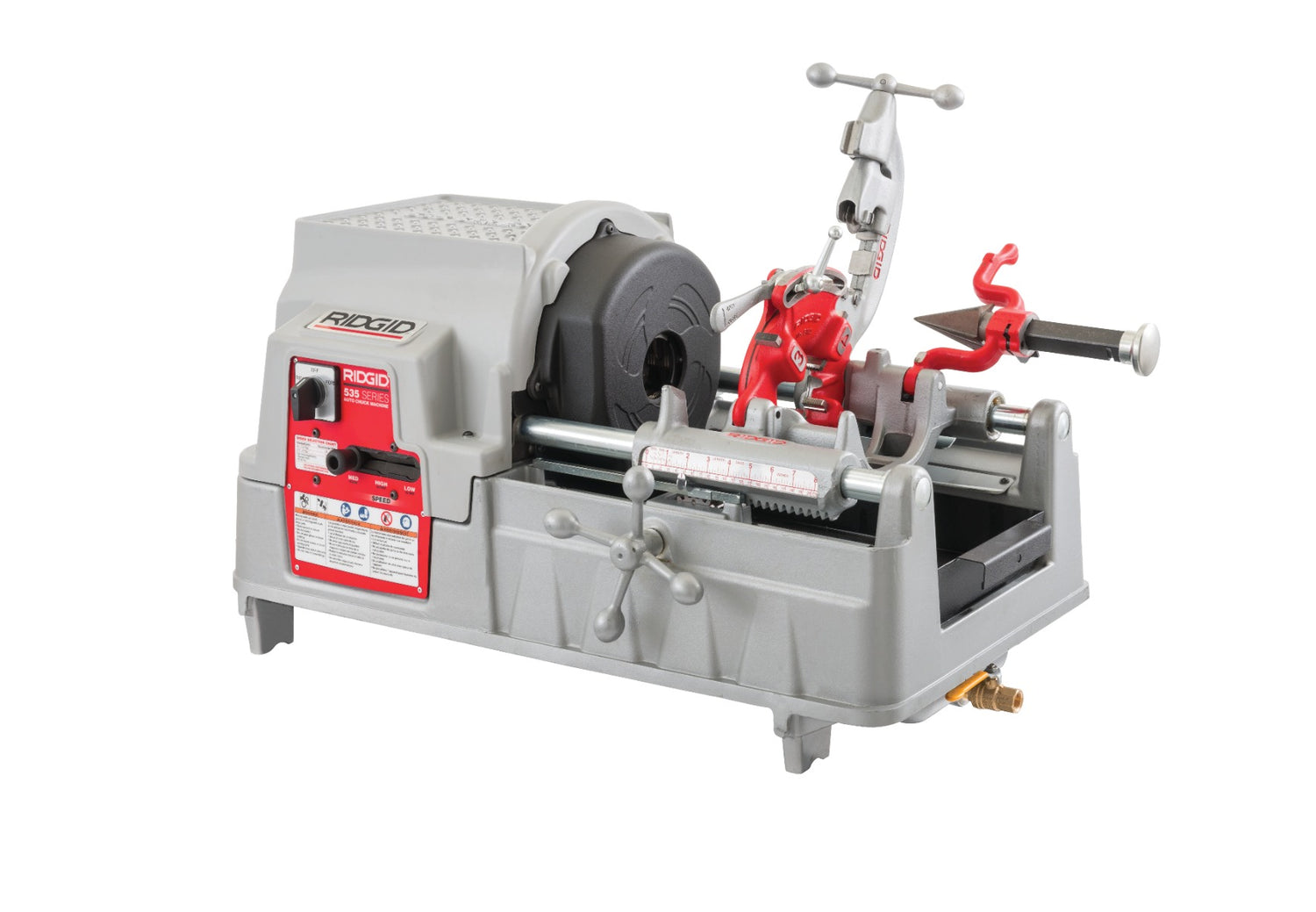 RIDGID 84097 535A 1/2"-2" NPT Automatic Chuck Machine RIDGID