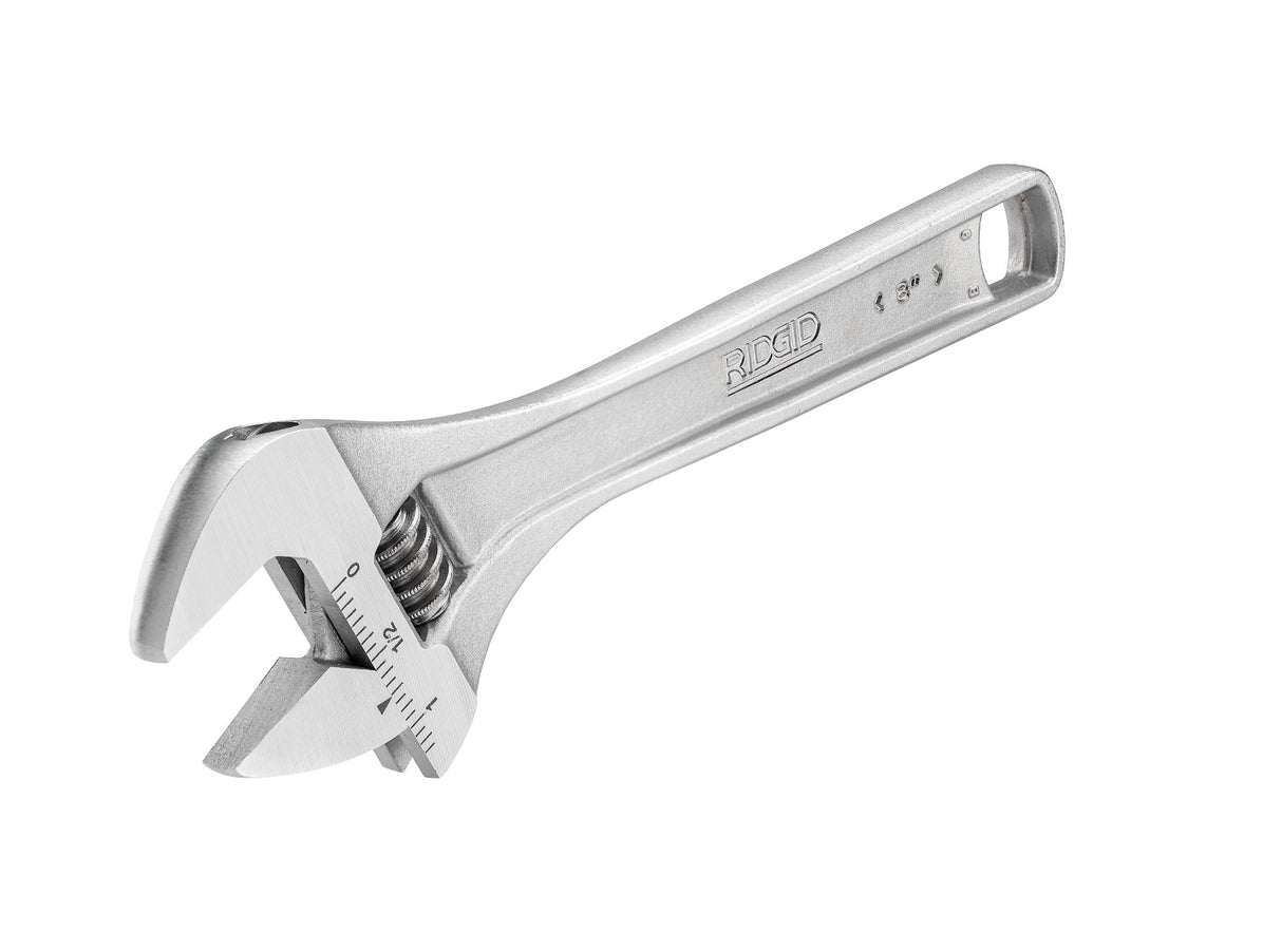 RIDGID 86907 8" Wide-Capacity Adjustable Wrench