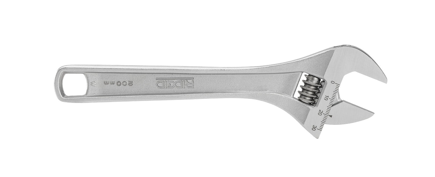RIDGID 86907 8" Wide-Capacity Adjustable Wrench RIDGID