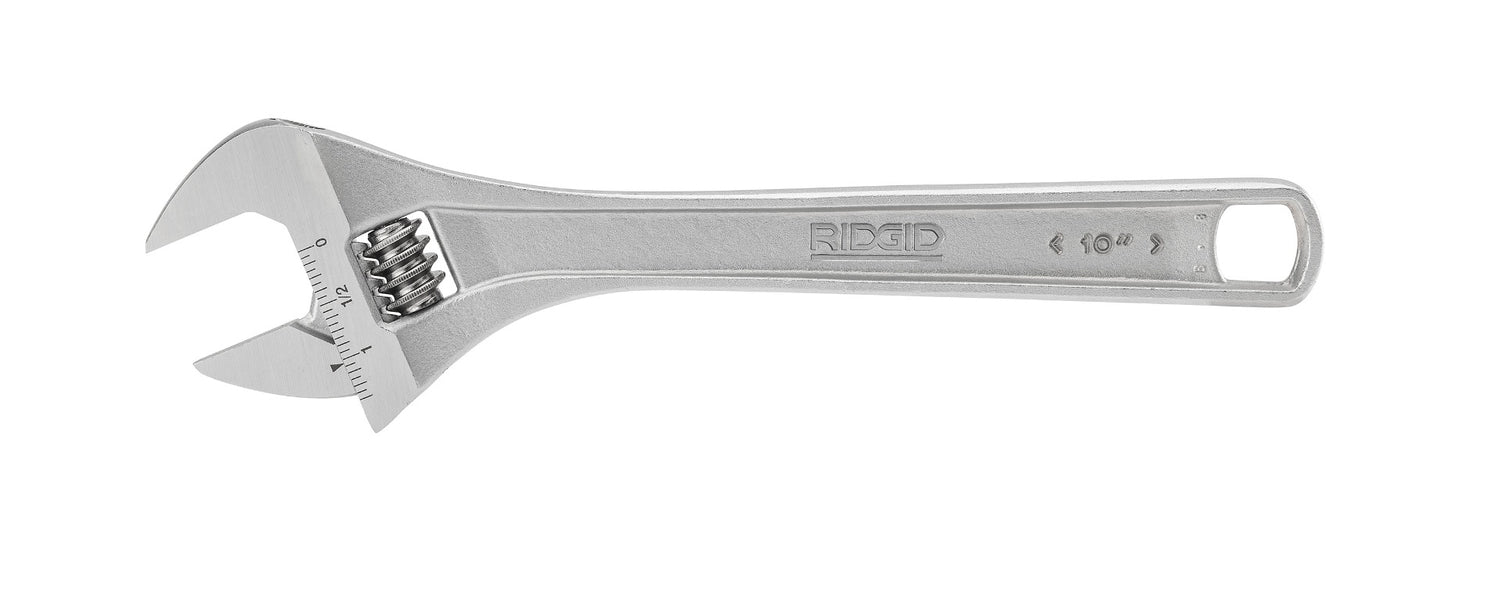 RIDGID 86912 10" Wide-Capacity Adjustable Wrench RIDGID