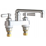 Chicago Faucets 891-ABCP Universal Deck Mounted Centerset with Lever Handle Faucet Polished Chrome - Chicago Faucets