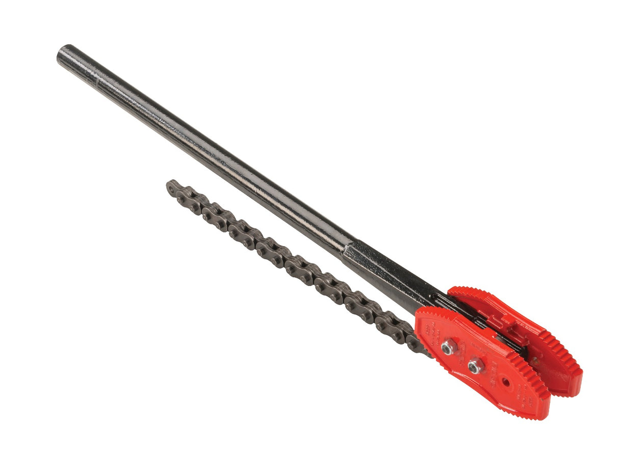 RIDGID 92665 Double-End Reversible Chain Tongs, 1/4"-2 1/2" Pipe Capacity