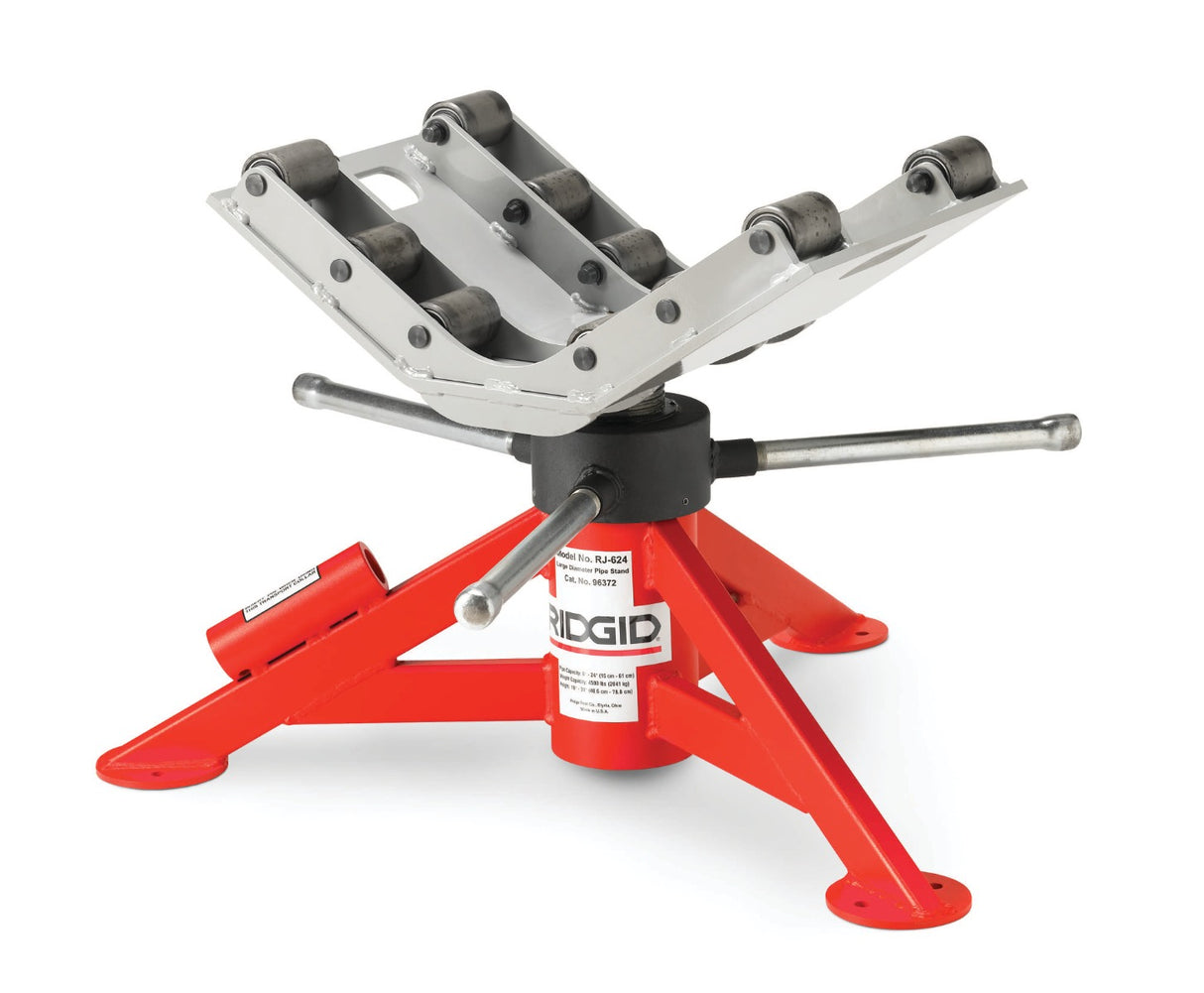 RIDGID 96372 RJ-624 16"-31" Large Diameter Pipe Stand