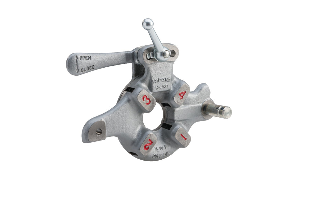 RIDGID 97045 531 Quick Open Bolt Die Head RH/LH (1/4"-1") RIDGID