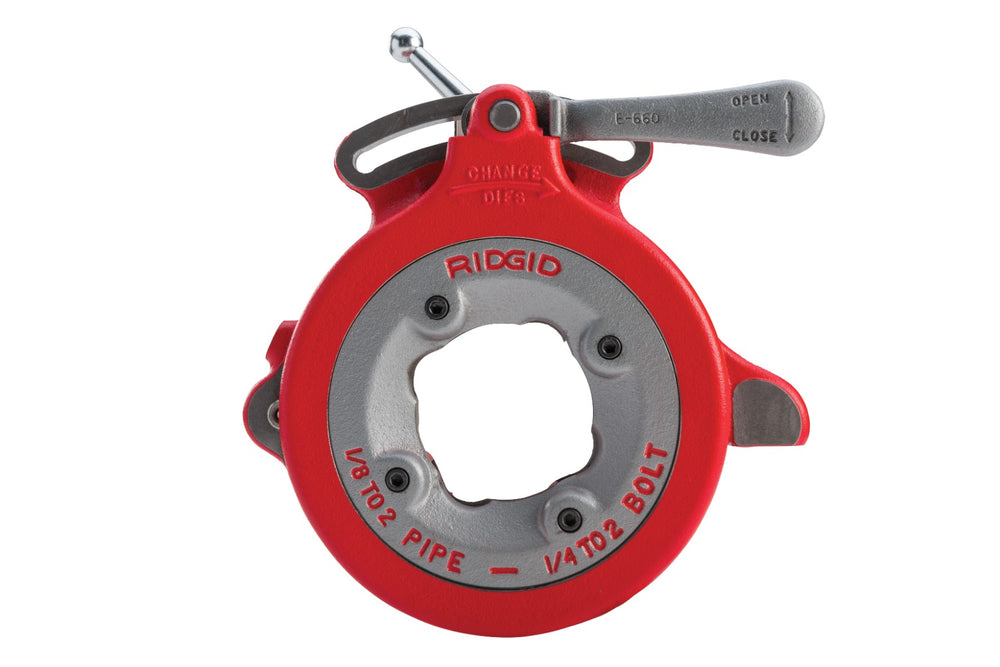 RIDGID 97070 811A 1/8” - 2” BSPT Die Head, Self-Opening, RH RIDGID