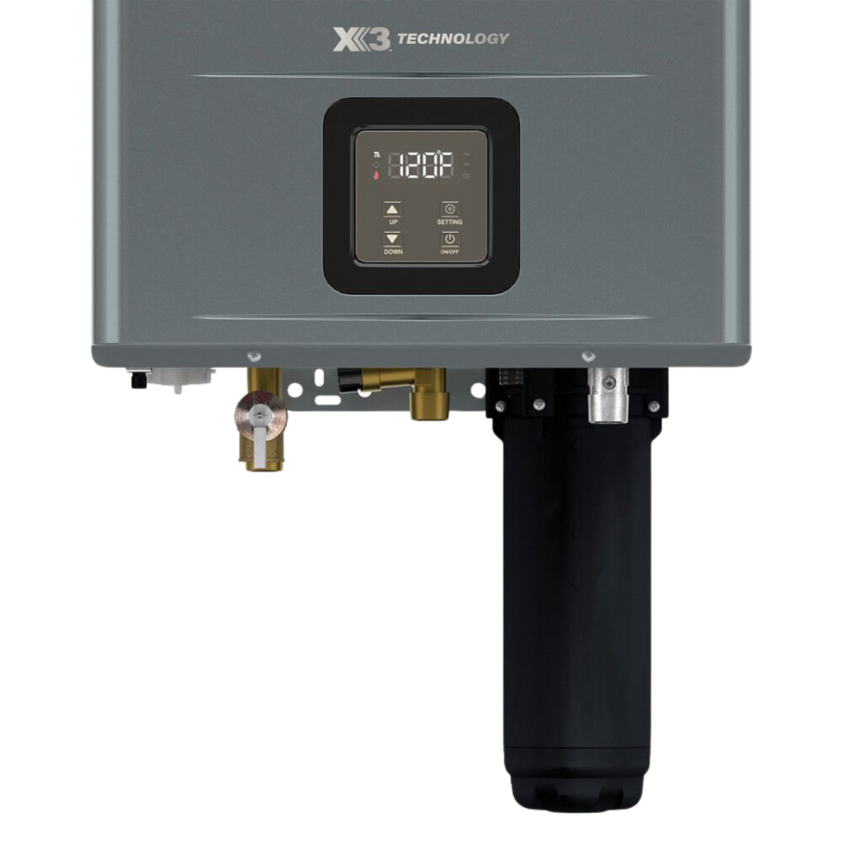 American MTM-199X3-N Adapt SC Standard Condensing Ultra-Low NOx 199,000 BTU Natural Gas Tankless Water Heater with X3 Scale Prevention Technology American