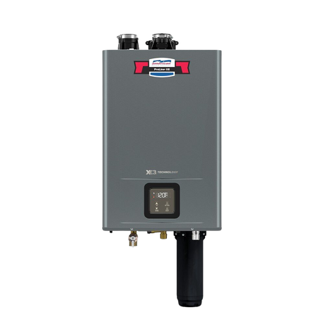 American MTM-199X3-P Adapt SC Standard Condensing Ultra-Low NOx 199,000 BTU Liquid Propane Tankless Water Heater with X3 Scale Prevention Technology American