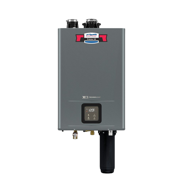 American MTM-199X3-P Adapt SC Standard Condensing Ultra-Low NOx 199,000 BTU Liquid Propane Tankless Water Heater with X3 Scale Prevention Technology American