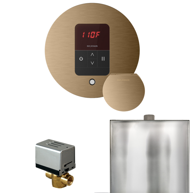 Mr. Steam Basic Butler Steam Shower Control Package with iTempo Control and Steamhead Mr. Steam