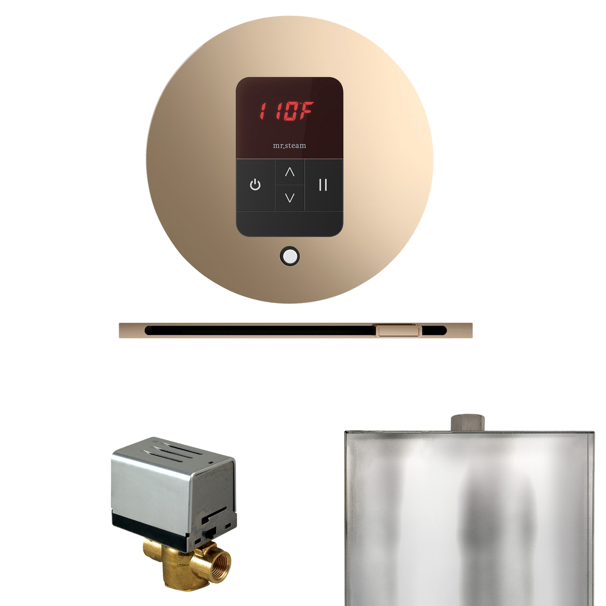 Mr. Steam Basic Butler Steam Control Package with iTempo Control and Linear Steamhead Mr. Steam