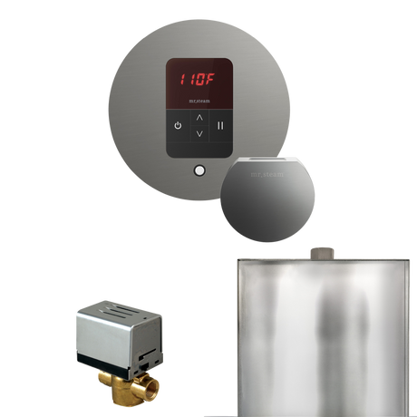 Mr. Steam Basic Butler Steam Shower Control Package with iTempo Control and Steamhead Mr. Steam