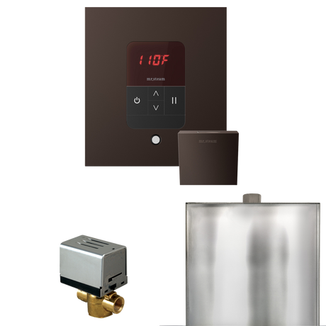 Mr. Steam Basic Butler Steam Shower Control Package with iTempo Control and Steamhead Mr. Steam