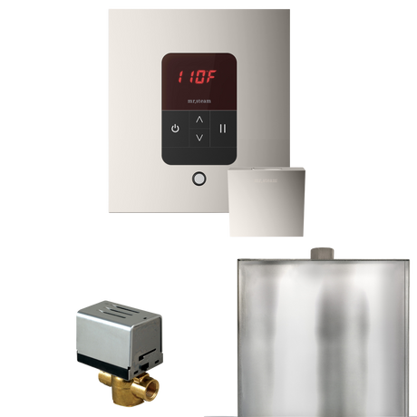 Mr. Steam Basic Butler Steam Shower Control Package with iTempo Control and Steamhead Mr. Steam