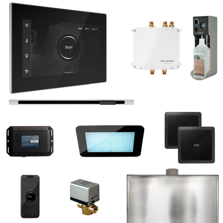 Mr. Steam Bliss Steam Shower Control Package with iSteamX Control and Linear Steamhead Mr. Steam