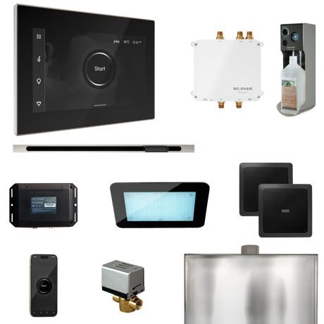 Mr. Steam Bliss Steam Shower Control Package with iSteamX Control and Linear Steamhead Mr. Steam