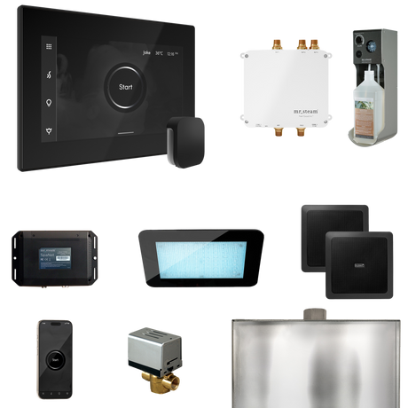 Mr. Steam Bliss Steam Shower Control Package with iSteamX Control and Steamhead Mr. Steam