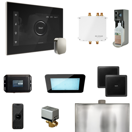 Mr. Steam Bliss Steam Shower Control Package with iSteamX Control and Steamhead Mr. Steam