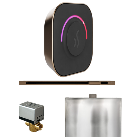 Mr. Steam ButlerTouch Steam Shower Control Package with TempoTouch Control and Linear Steamhead Mr. Steam