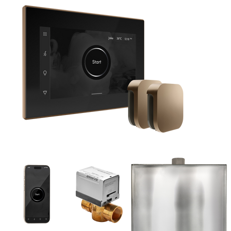 Mr. Steam XButler Steam Shower Control Package with iSteamX Control and Steamhead Mr. Steam