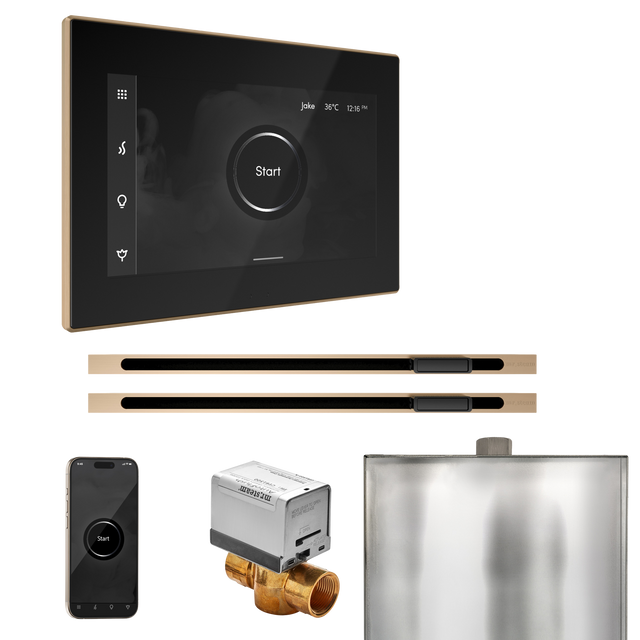 Mr. Steam XButler Max Steam Shower Control Package with iSteamX Control and Linear Steamhead Mr. Steam