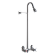 Chicago Faucets 752-CP Universal Exposed Wall Mount Commercial Shower Fitting Polished Chrome Chicago Faucets