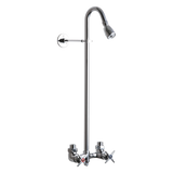 Chicago Faucets 752-CP Universal Exposed Wall Mount Commercial Shower Fitting Polished Chrome Chicago Faucets