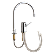 Chicago Faucets 2302-GN8AE3ABCP Universal Aquadis One Handle Lavatory Faucet Coated Polished Brass - Chicago Faucets